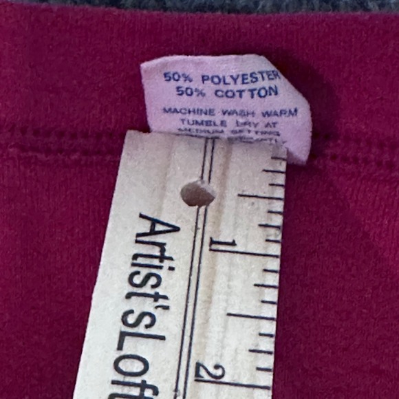 Vintage Logo 7 San Francisco 49ers V Neck Jersey T Shirt Womens Size XL Red Gold - Picture 5 of 10